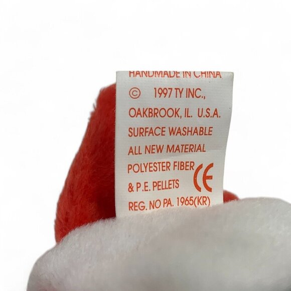 TY Beanie Babies "Puffer" The Puffin 8" Plush Toy Bird Collectible 1997 NWT - Picture 4 of 6